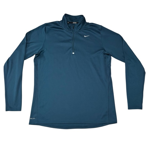 Nike Running Mens Size L Sweatshirt Golf Gym Training Activewear 1/4 Zip Outdoor - Picture 1 of 9
